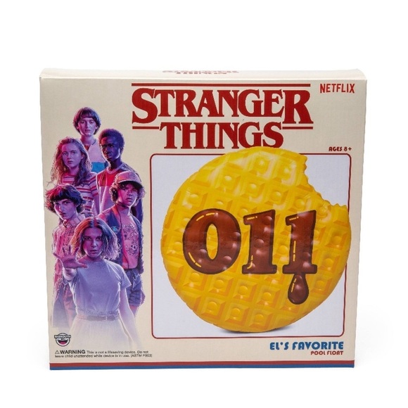 New in box stranger things El’s favorite waffle float 83”Lx55.9”Wx10.23”H - Picture 3 of 4